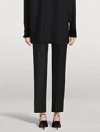 Flame Wool And Silk Pants