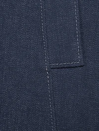 Stretch Denim Midi Dress