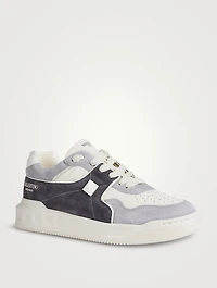 One Stud Leather Sneakers