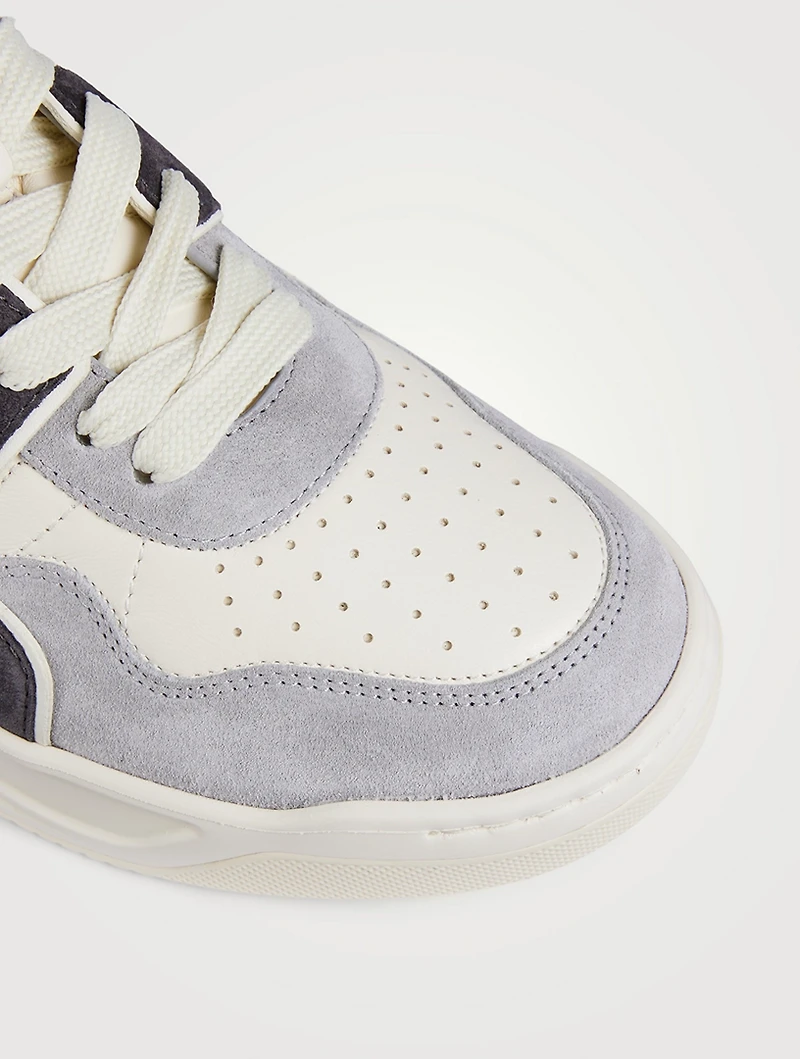 One Stud Leather Sneakers