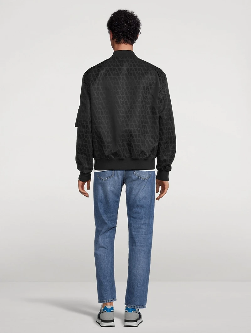 Toile Iconographe Nylon Bomber Jacket