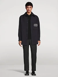 VLOGO Cotton Tweed Jacket
