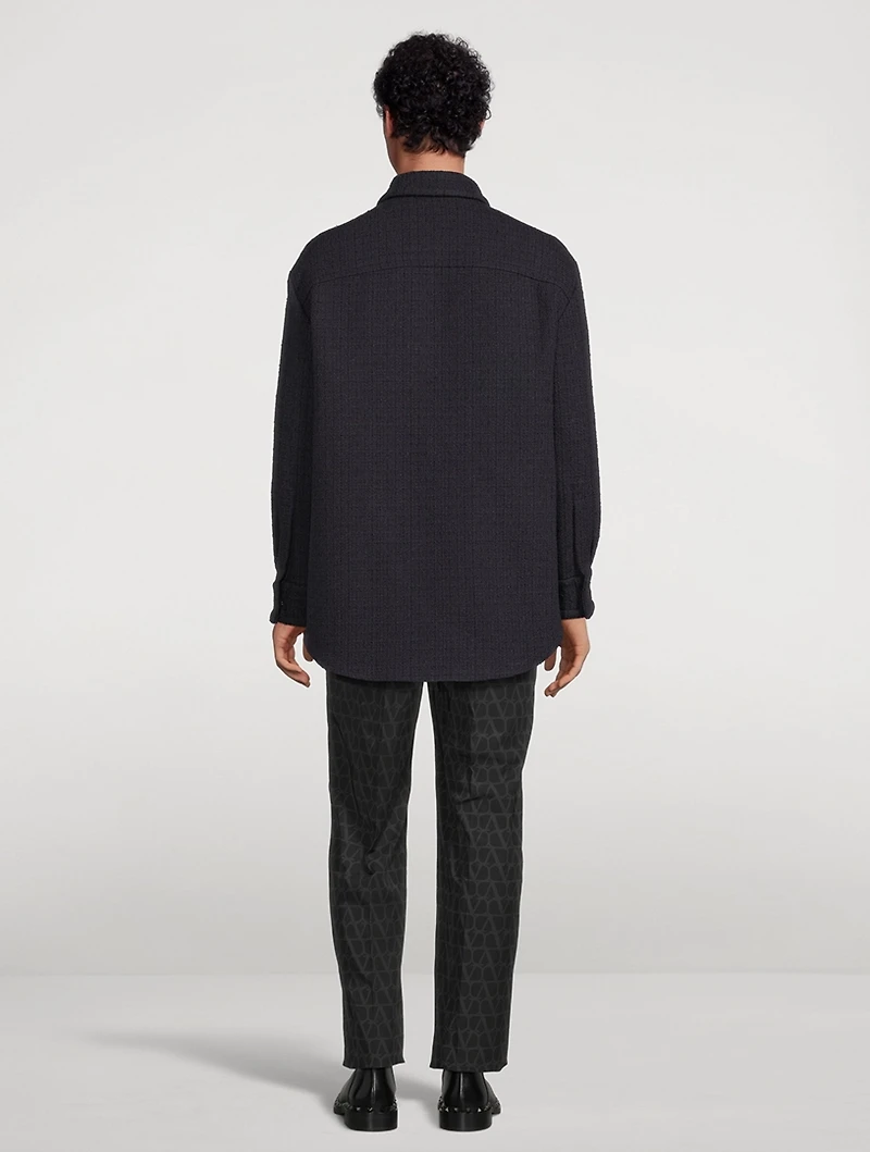 VLOGO Cotton Tweed Jacket