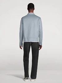 Wool And Cashmere Zip Jacket