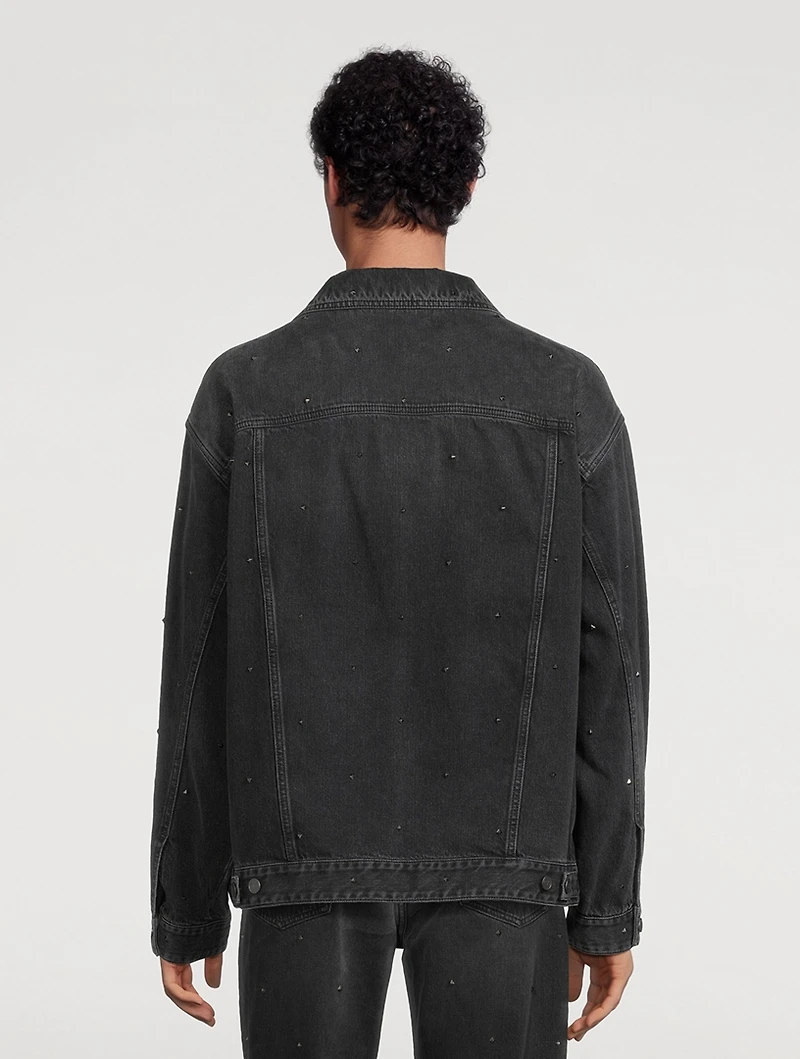 Rockstud Denim Jacket