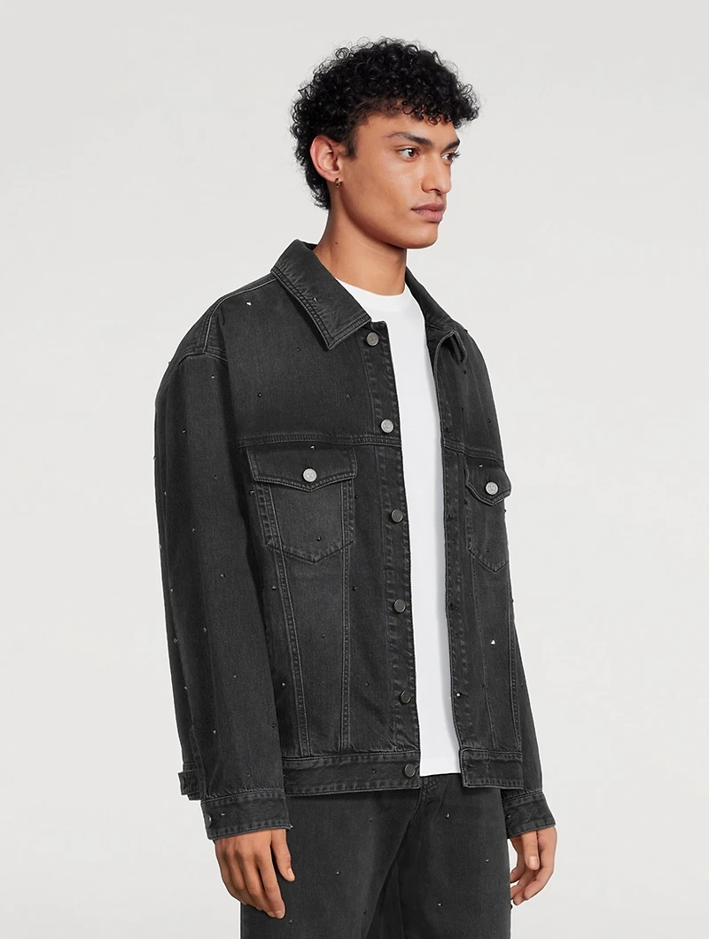 Rockstud Denim Jacket