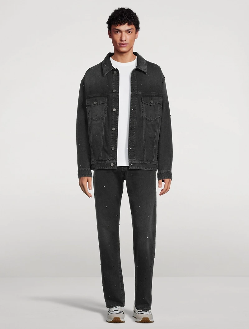 Rockstud Denim Jacket