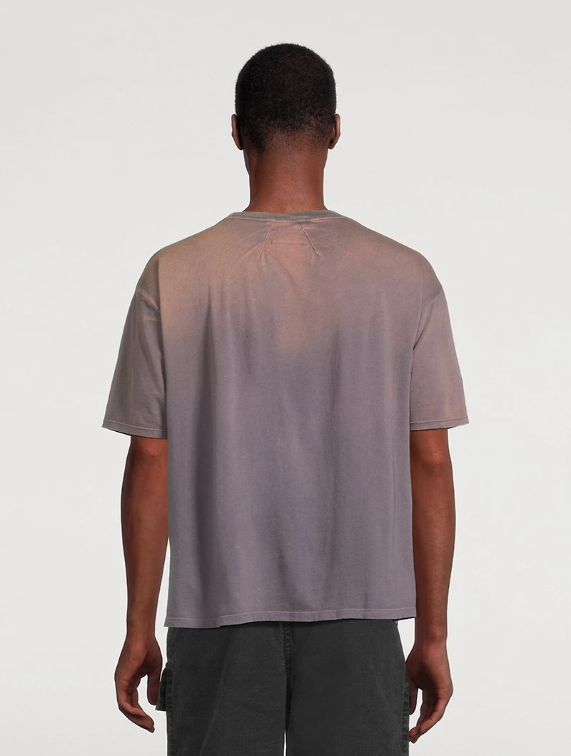 Eagle Logo Cotton T-Shirt