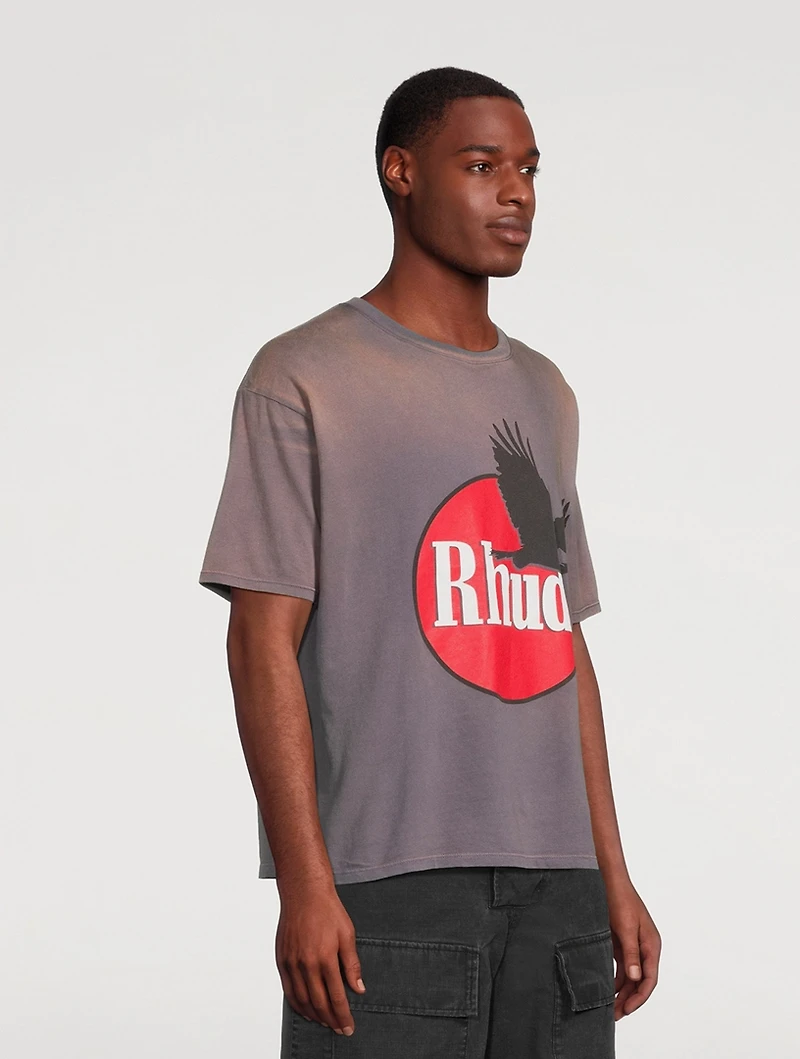 Eagle Logo Cotton T-Shirt