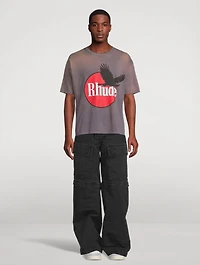 Eagle Logo Cotton T-Shirt