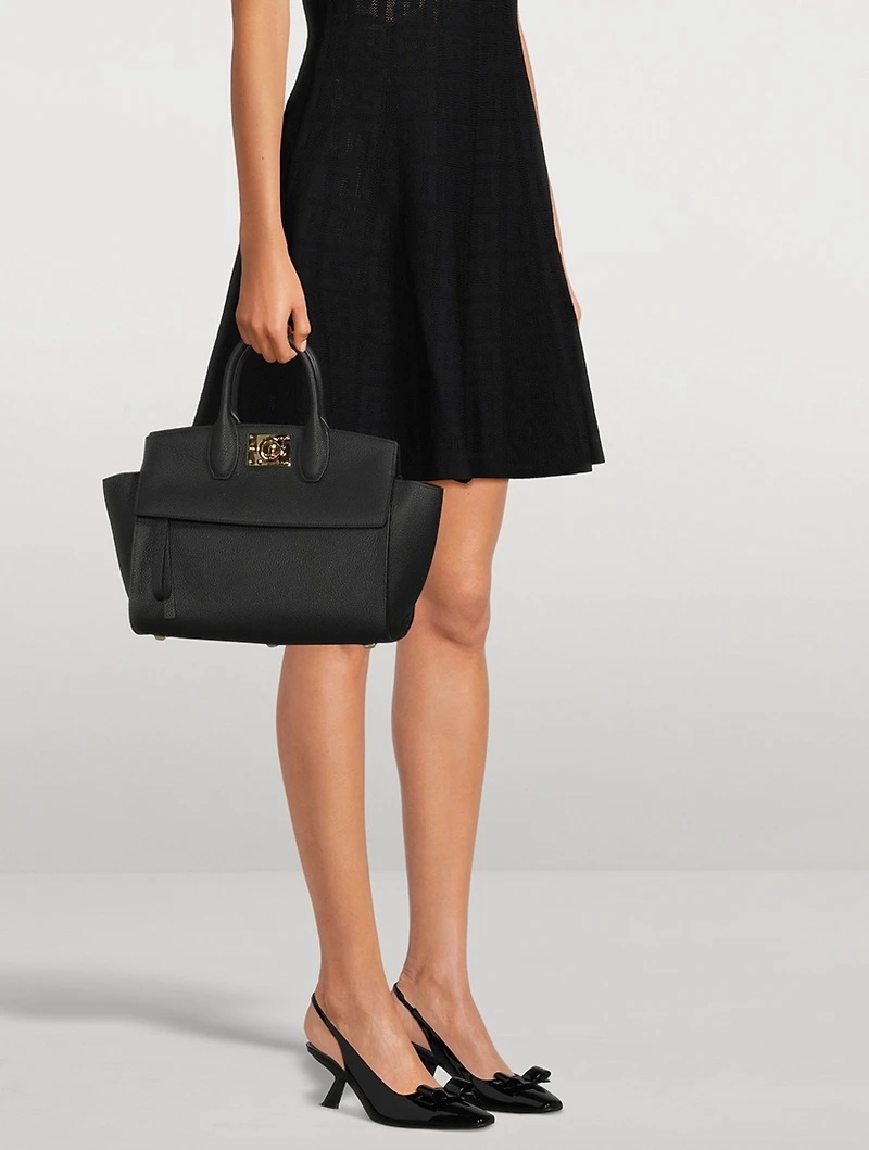 Vara Bow Patent Leather Slingback Pumps