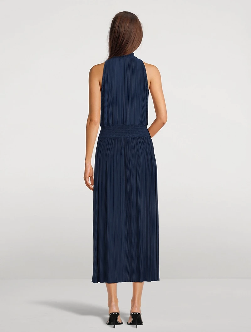 Uma Plissé Dress