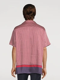 Short-Sleeve Shirt Mini Monogram Print