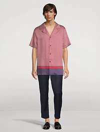 Short-Sleeve Shirt Mini Monogram Print