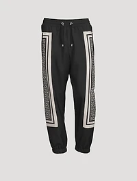 Monogram Scarf Track Pants