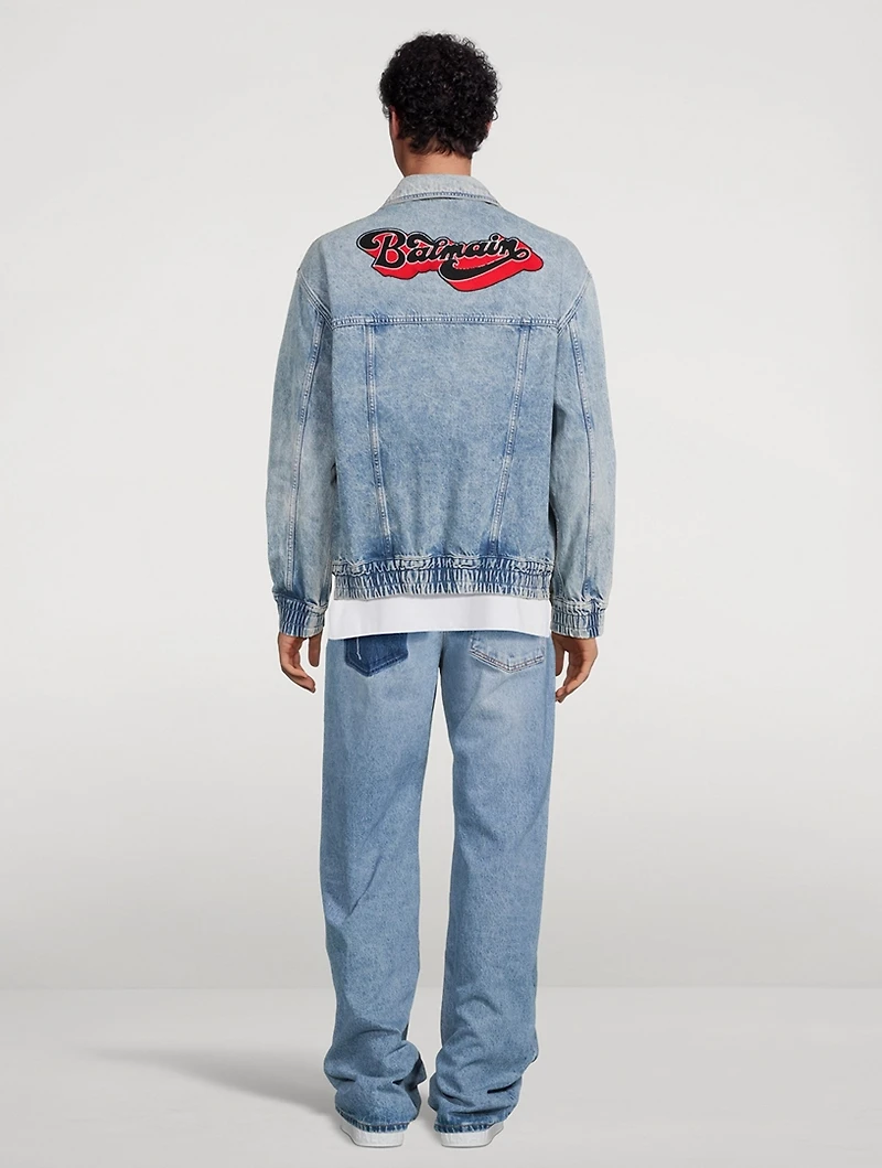 70s Logo Denim Jacket