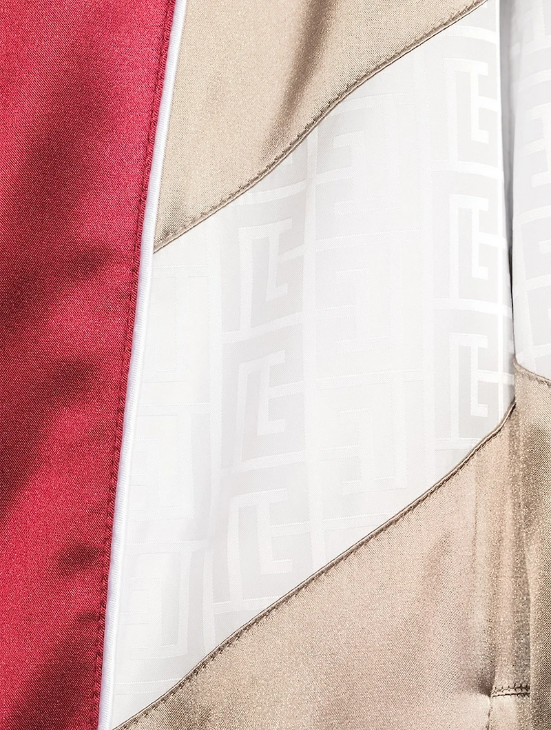 Reversible Monogram Scarf Bomber Jacket