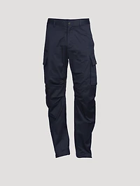 Stretch Cotton Cargo Pants