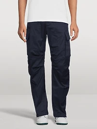 Stretch Cotton Cargo Pants