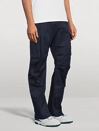 Stretch Cotton Cargo Pants