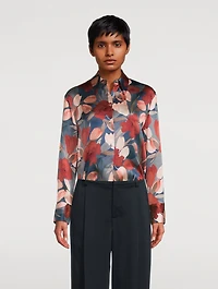 Nouveau Magnolia Silk Relaxed Shirt