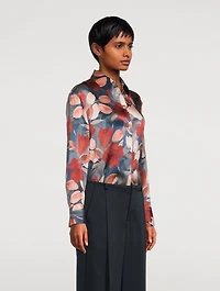Nouveau Magnolia Silk Relaxed Shirt