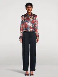 Nouveau Magnolia Silk Relaxed Shirt