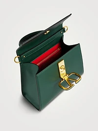 Small VSling Leather Satchel