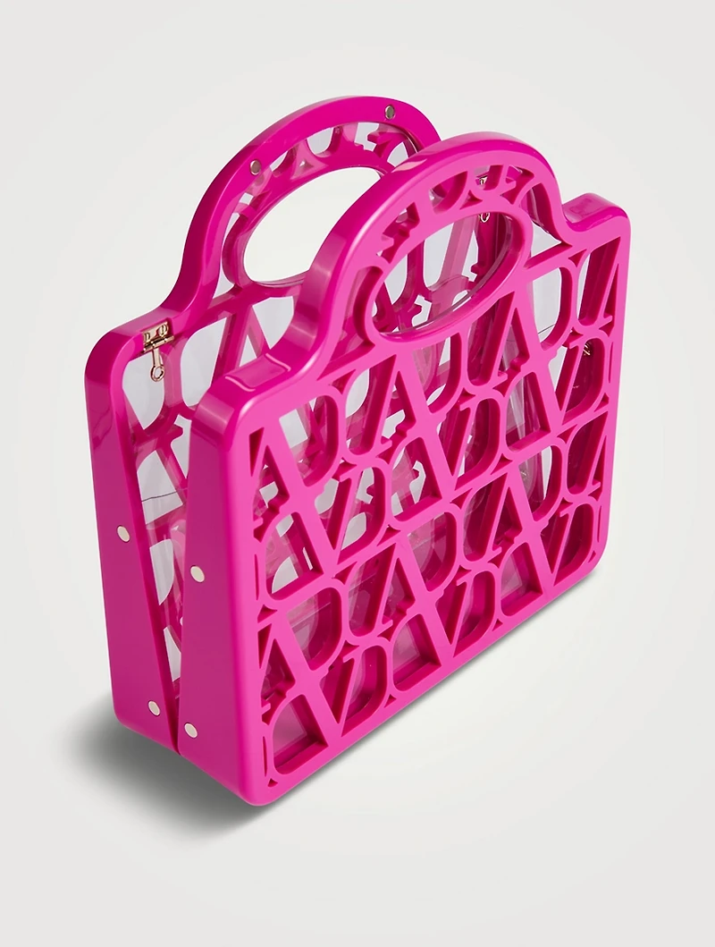 Mini Le Troisième Acrylic Shopping Bag