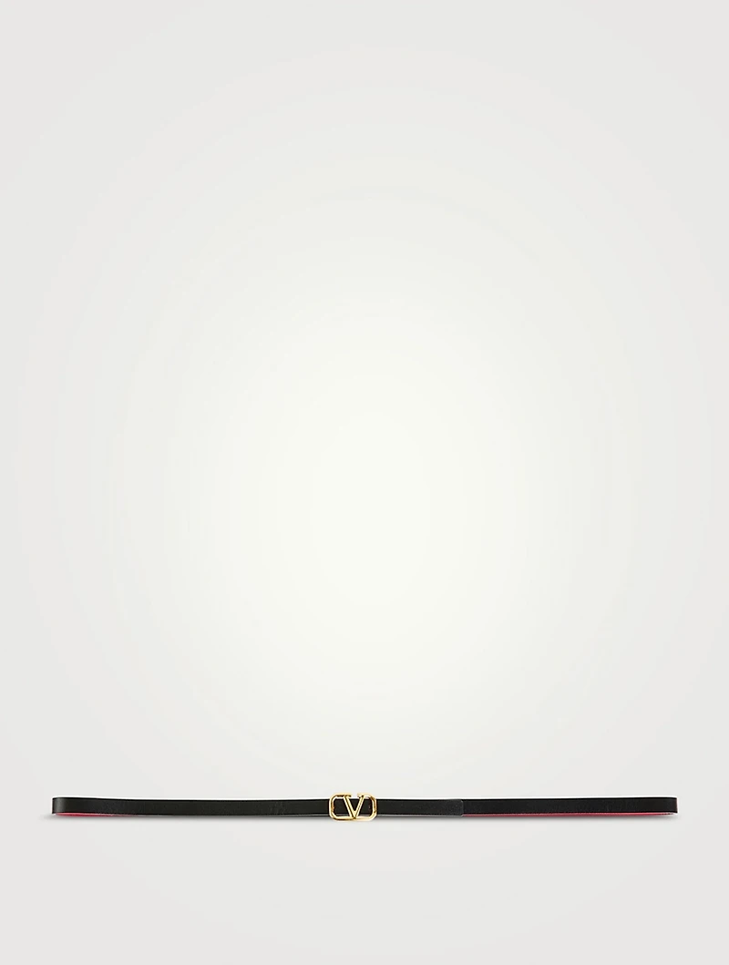 VLOGO Leather Belt