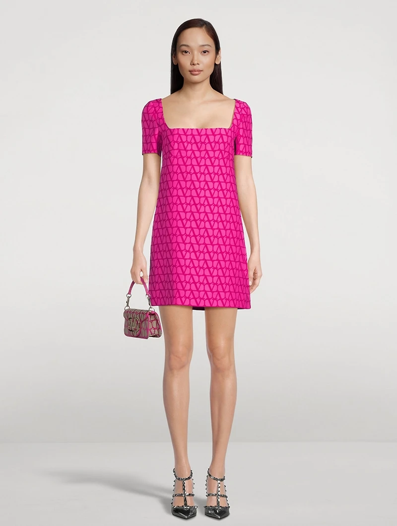 Shift Dress Toile Iconographe Print