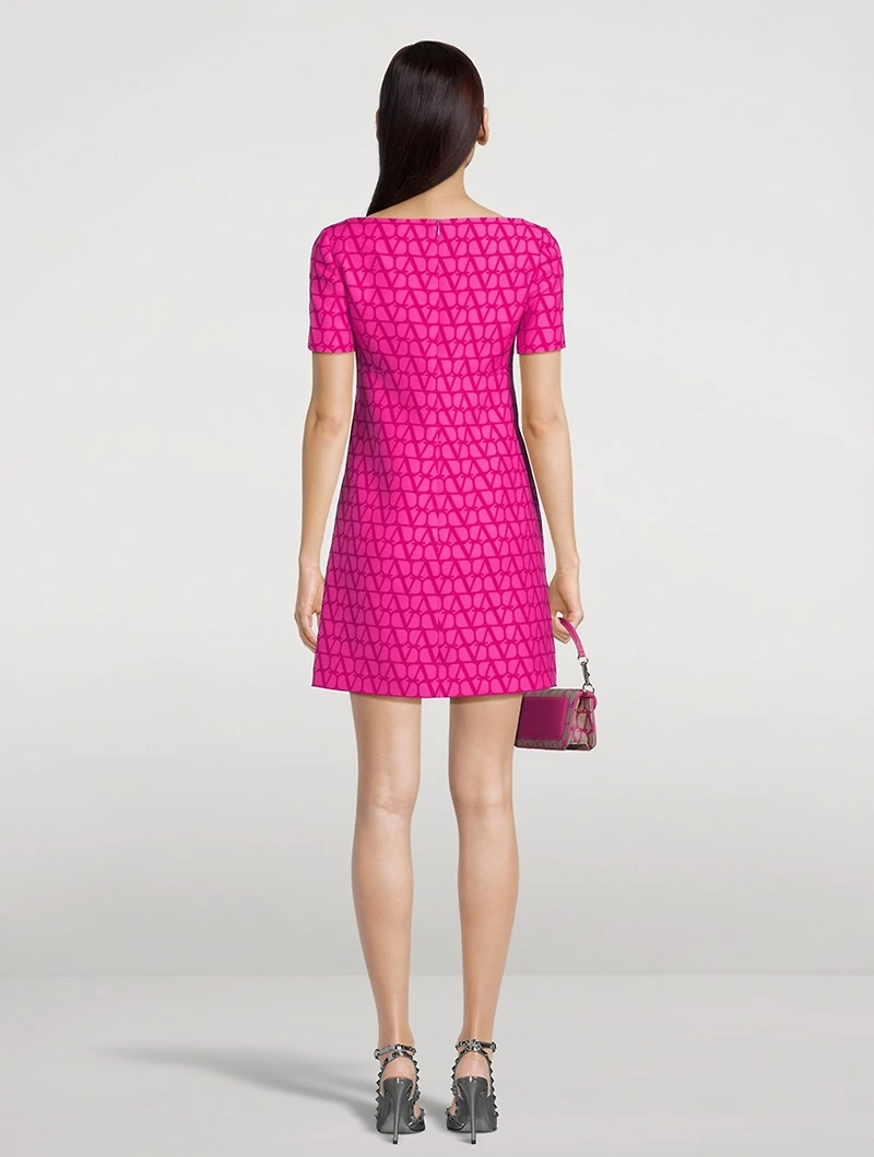 Shift Dress Toile Iconographe Print