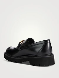 VLOGO Leather Loafers