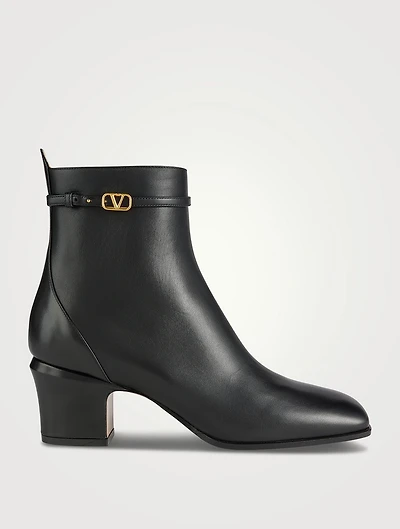 Tan-Go Leather Ankle Boots