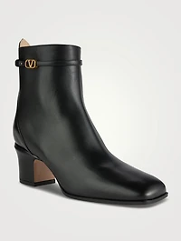 Tan-Go Leather Ankle Boots