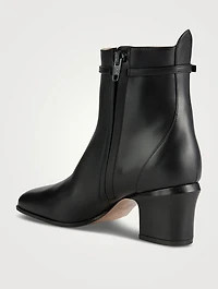 Tan-Go Leather Ankle Boots