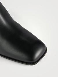 Tan-Go Leather Ankle Boots