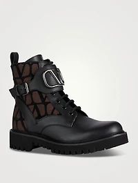 VLOGO Toile Iconographe Combat Boots