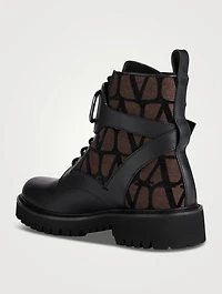 VLOGO Toile Iconographe Combat Boots