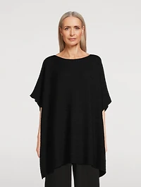 Wool Long Kaftan Top