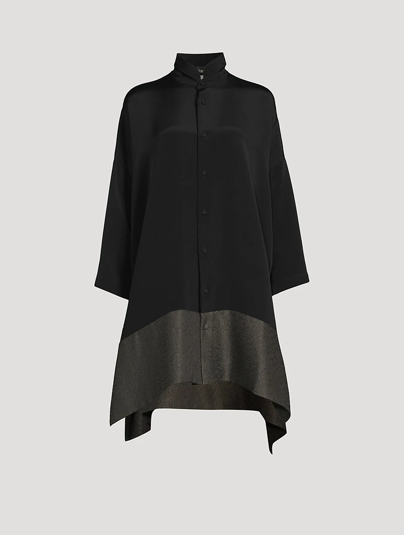 Silk Long Shirt