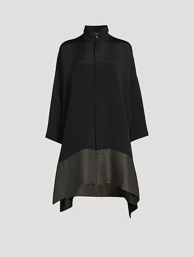 Silk Long Shirt