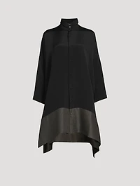 Silk Long Shirt