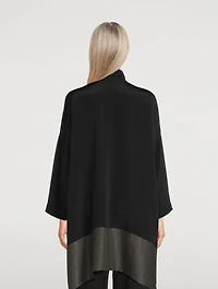 Silk Long Shirt