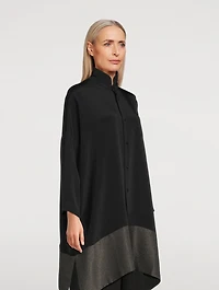 Silk Long Shirt
