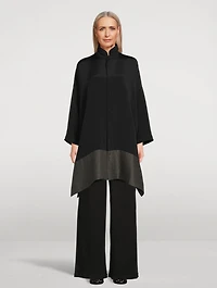 Silk Long Shirt