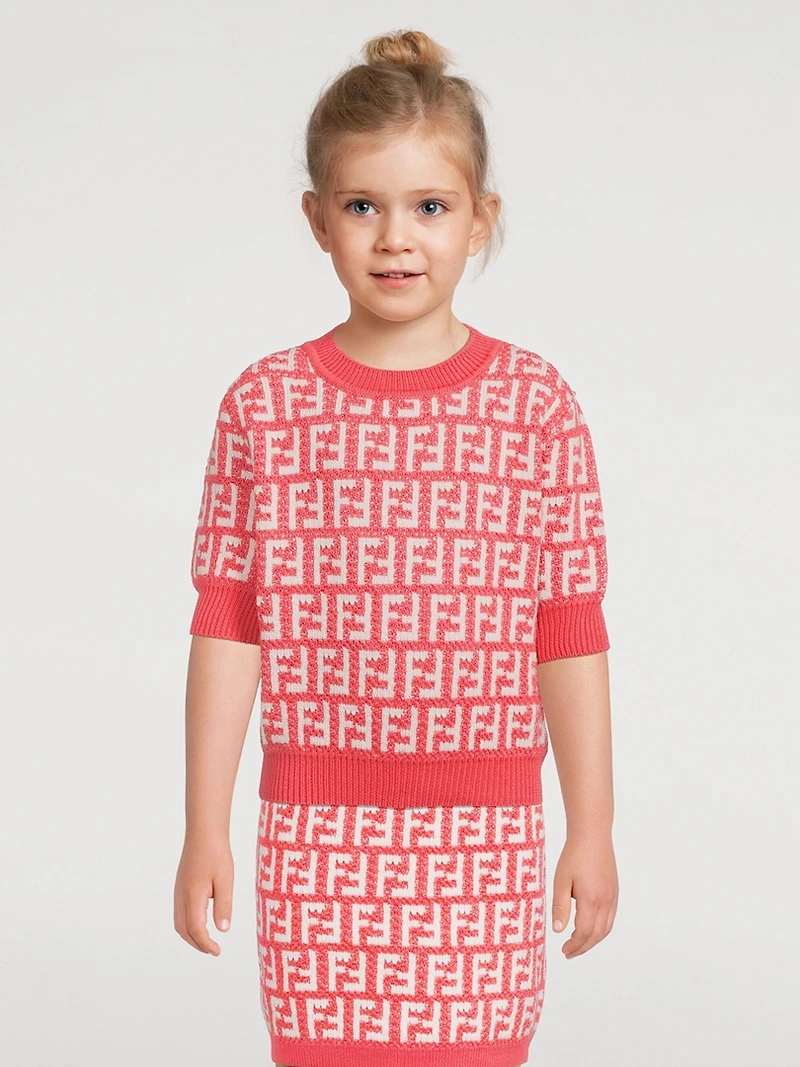 Kids Wool And Cotton FF Sweater