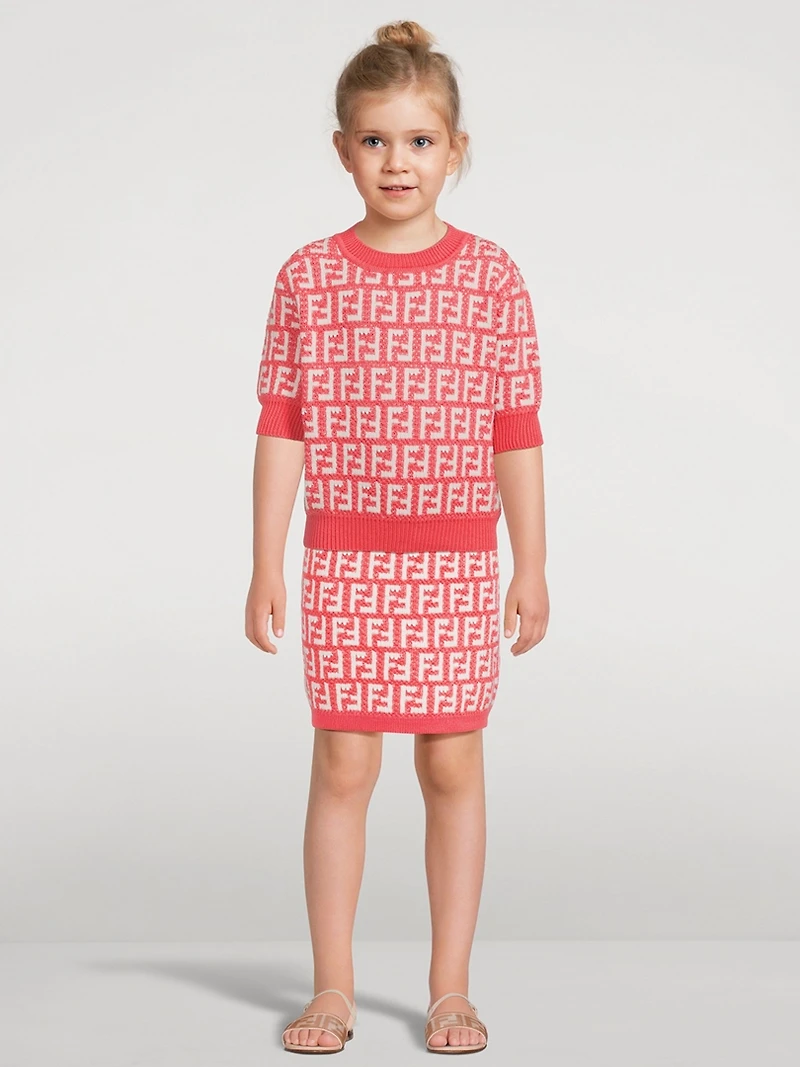 Kids Wool And Cotton FF Sweater