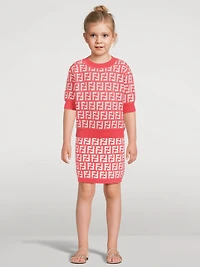 Kids Wool And Cotton FF Skirt