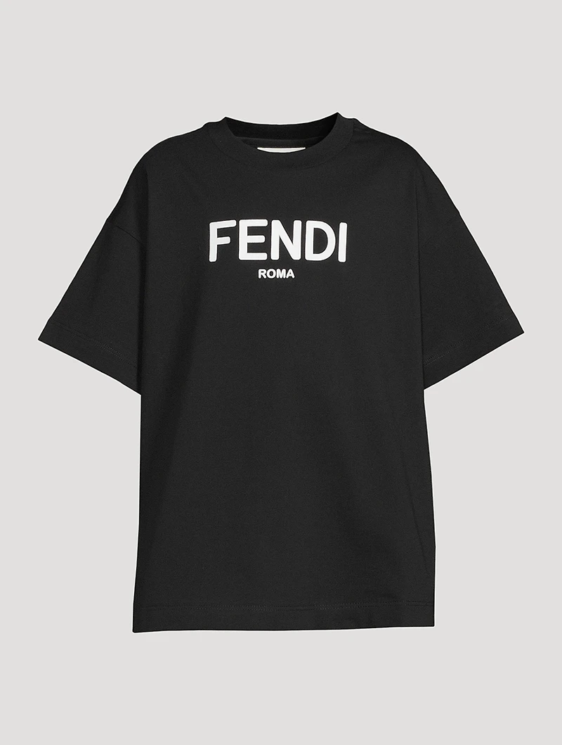 Kids Cotton Logo T-Shirt